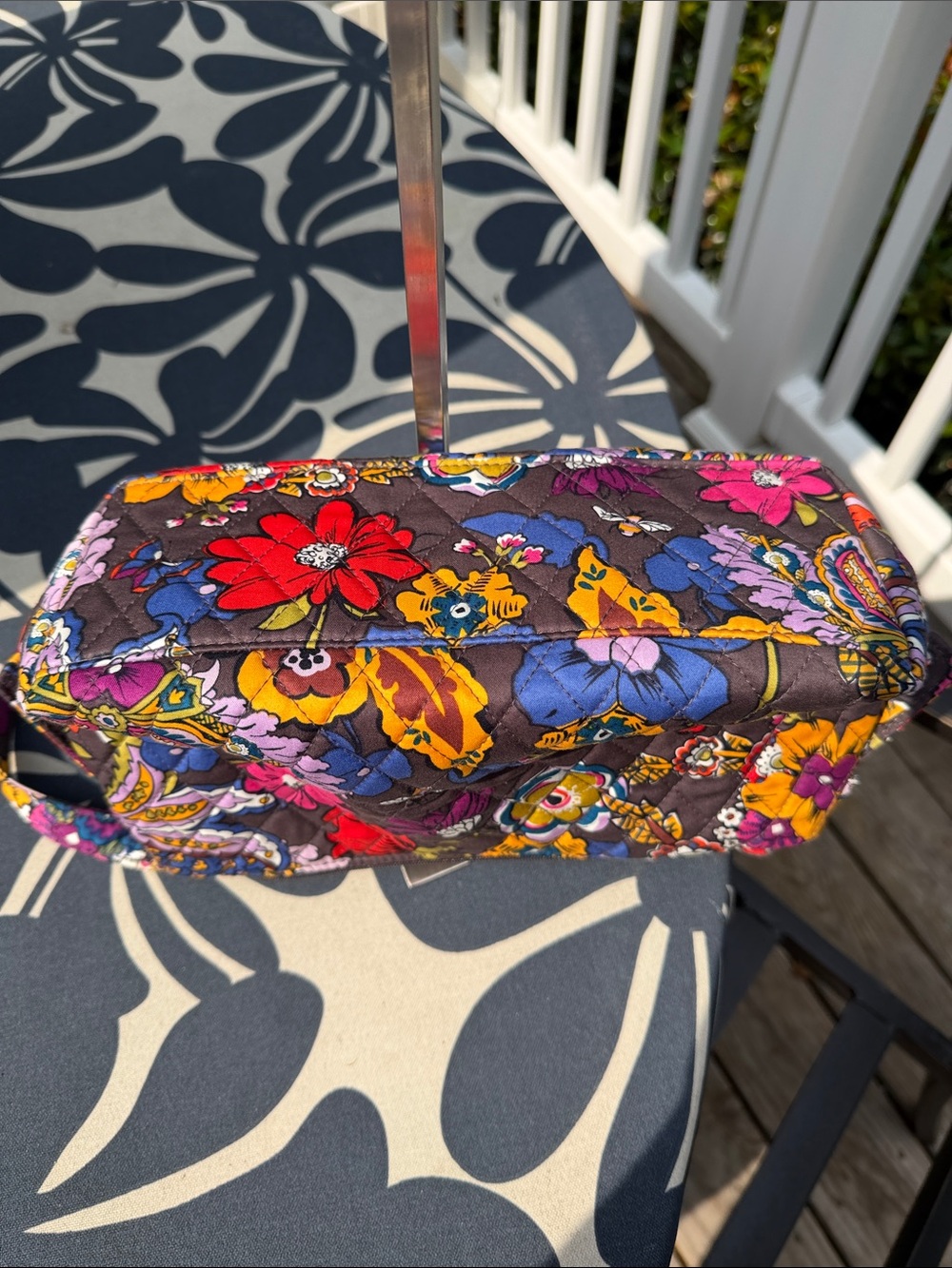 Vera Bradley Multicolor Floral Quilted Shoulder Bag - Picture 10 of 14